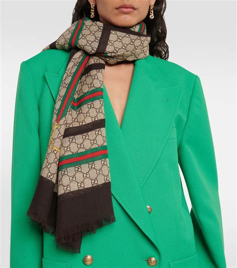 is a gucci scarf worth it|gucci handkerchief scarf.